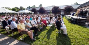 Approximately 300 people attended Carlisle School's graduation ceremony.