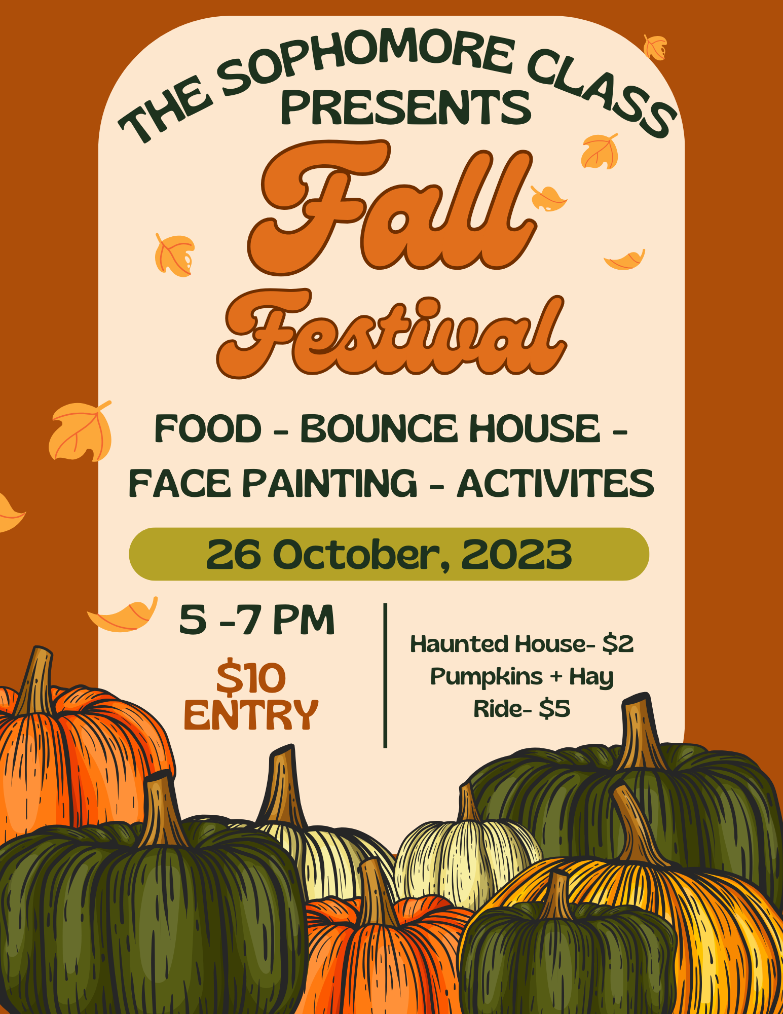 Fall Festival Flyer 2023